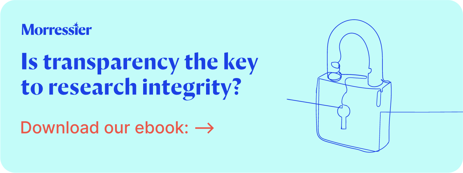 promoting transparency to support research integrity